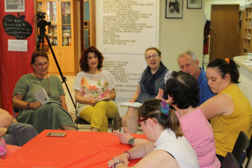 Επίσκεψη της Λέσχης Ανάγνωσης της ΕΡΤ3