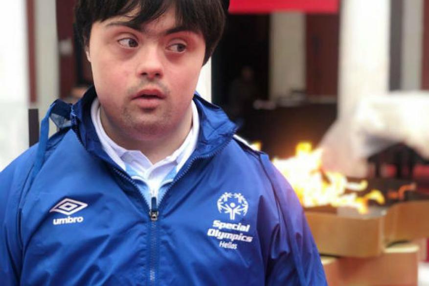 Τελετή αφής φλόγας της ελπίδας Special Olympics