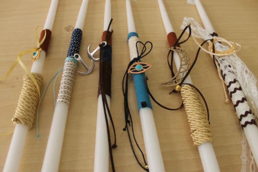 Κατασκευή Λαμπάδων απο το Εργαστήρι μας