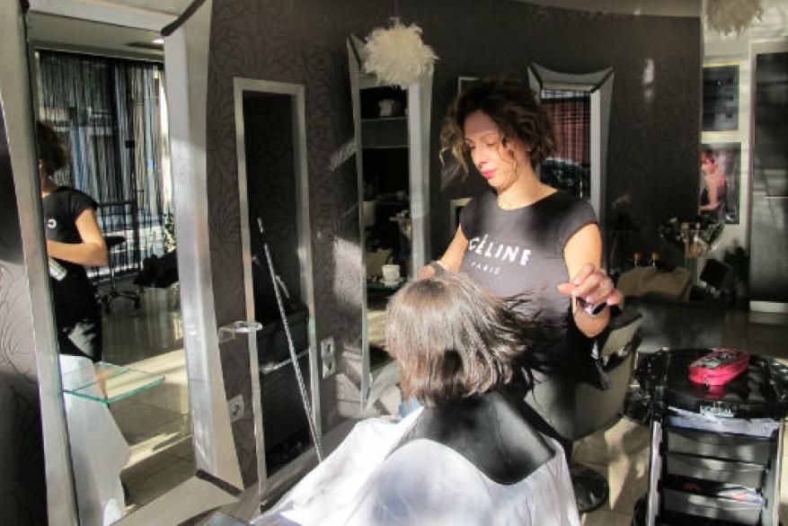 Επίσκεψη στο κομμωτήριο