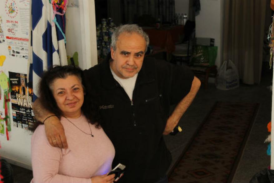 Προσφορά τροφίμων στην Αρωγή Θεσσαλονίκης