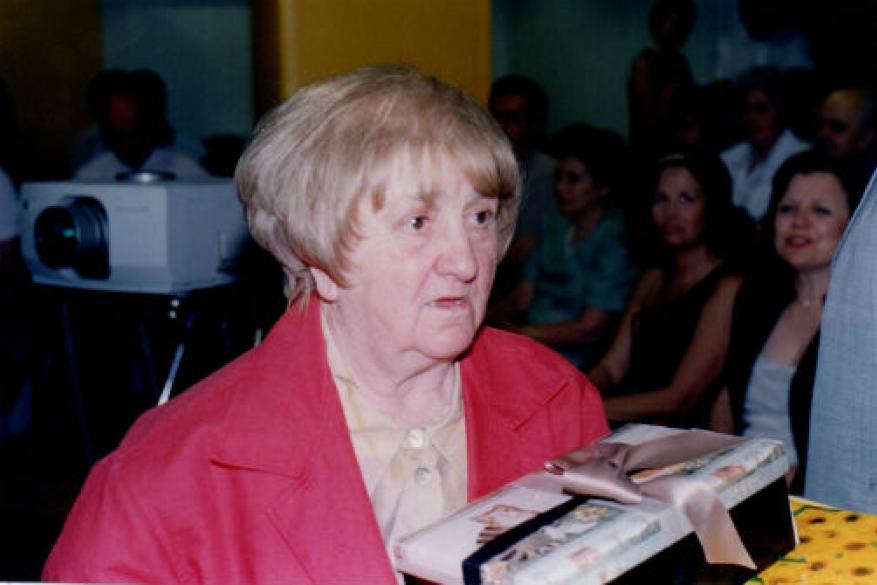 Βράβευση της κ. Νανάκου