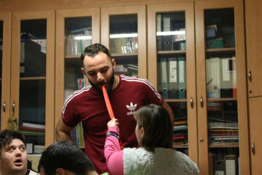 Επίσκεψη του ταχυδακτυλουργού Δημήτρη Λιοτατή