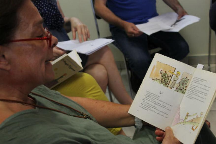 Επίσκεψη της Λέσχης Ανάγνωσης της ΕΡΤ3