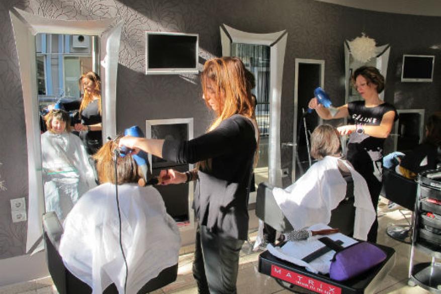 Επίσκεψη στο κομμωτήριο