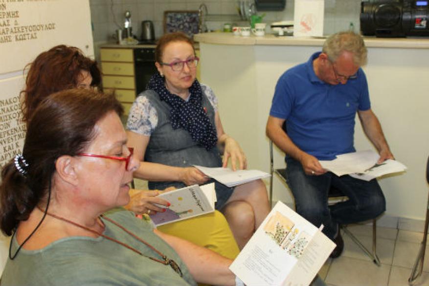 Επίσκεψη της Λέσχης Ανάγνωσης της ΕΡΤ3