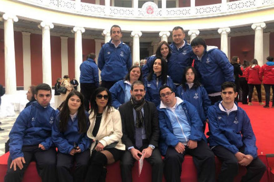 Τελετή αφής φλόγας της ελπίδας Special Olympics