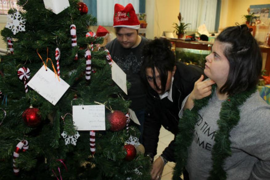 Στολισμός χριστουγεννιάτικου δέντρου