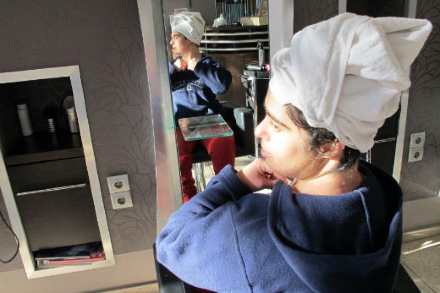 Επίσκεψη στο κομμωτήριο