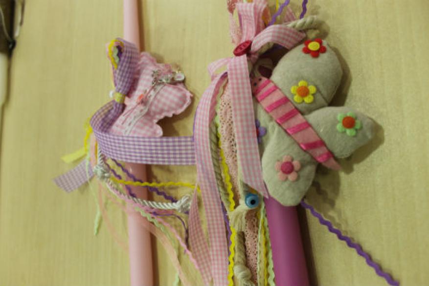 Κατασκευή Λαμπάδων απο το Εργαστήρι μας