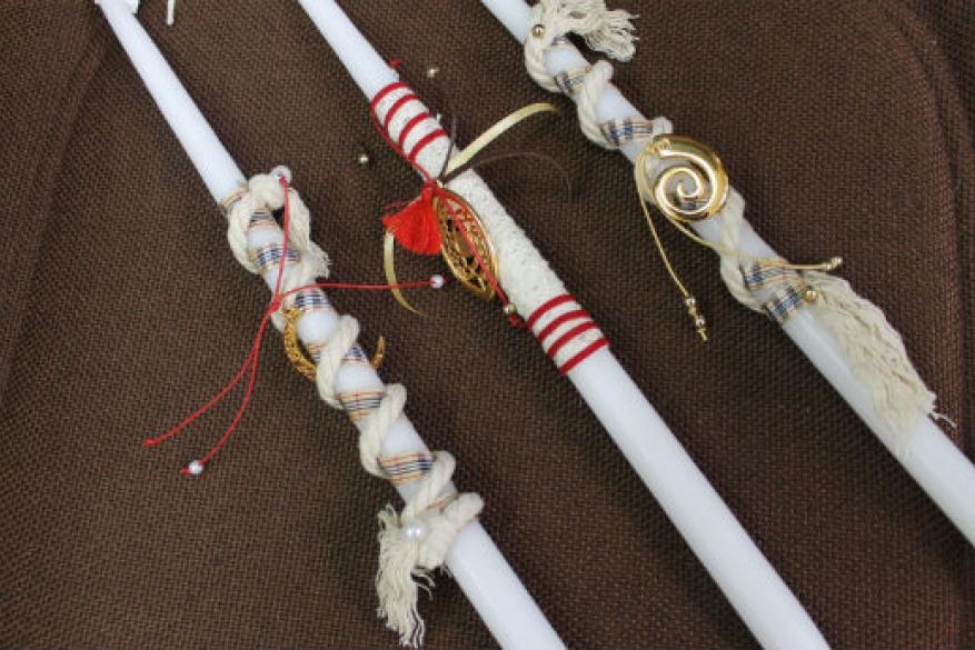 Κατασκευή Λαμπάδων απο το Εργαστήρι μας