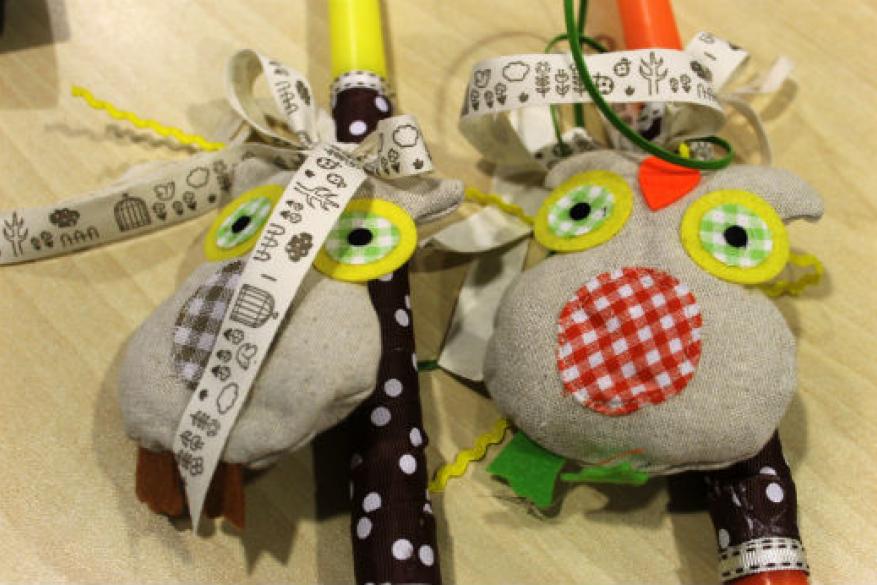 Κατασκευή Λαμπάδων απο το Εργαστήρι μας