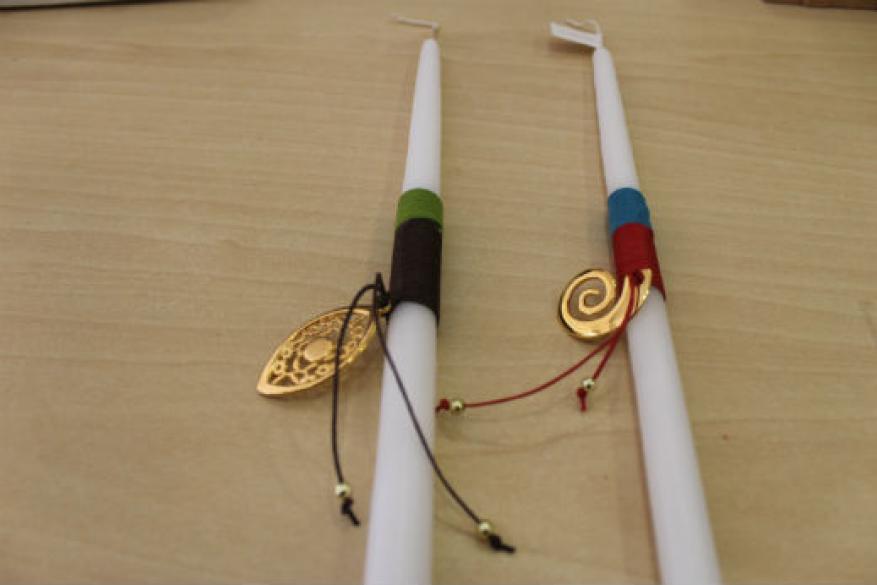 Κατασκευή Λαμπάδων απο το Εργαστήρι μας