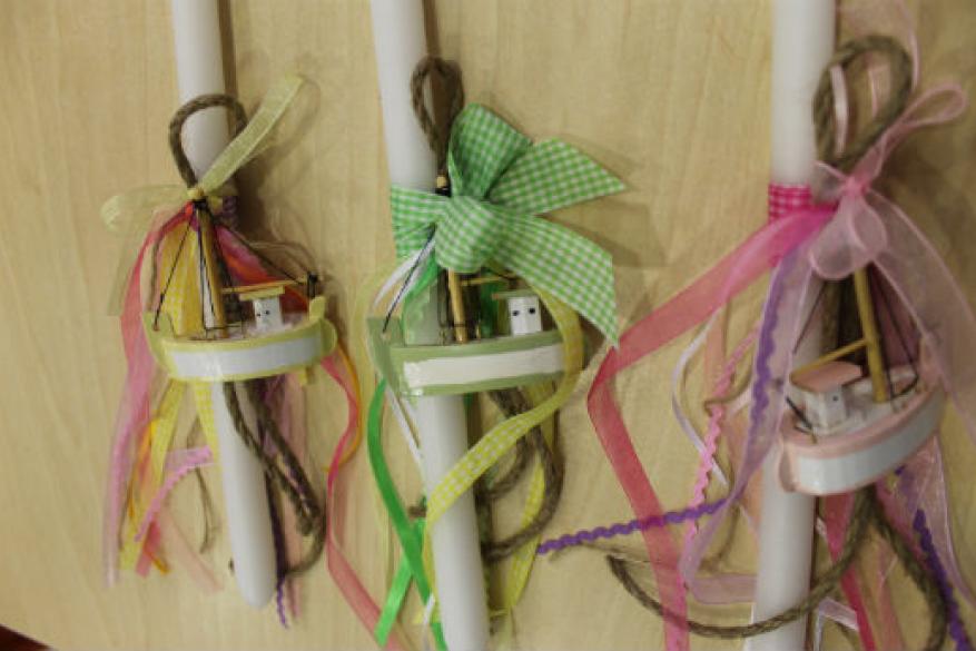 Κατασκευή Λαμπάδων απο το Εργαστήρι μας