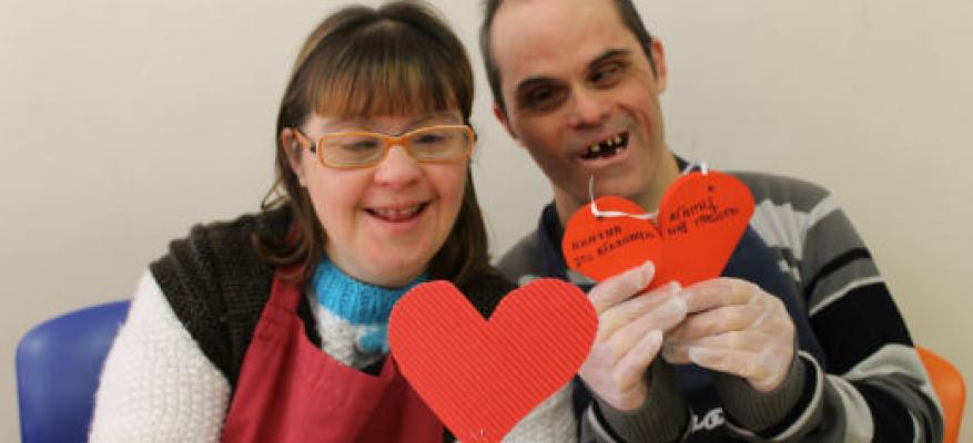 Γιορτάζοντας τον Βαλεντίνο Γιορτάζοντας τον Βαλεντίνο