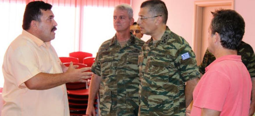 Επίσκεψη του Αρχηγού του Γενικού Επιτελείου Στρατηγού, Αντιστράτηγου κ. Στεφανή