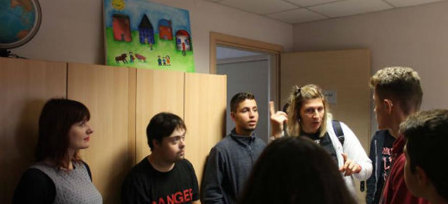 Επίσκεψη του Γυμνασίου Κωφών